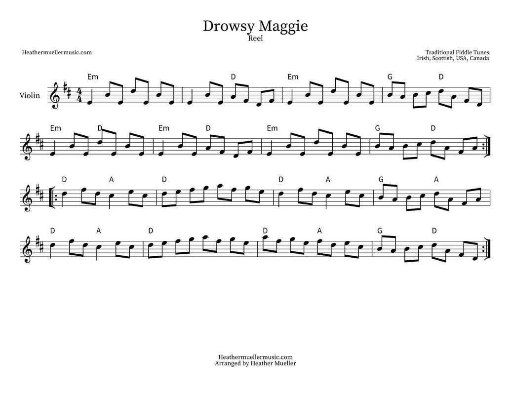 Drowsy Maggie-Reel